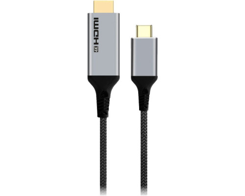 Кабель мультимедійний USB-C to HDMI 1.8m 4K 60Hz Cablexpert (A-CM-HDMIM4K-1.8M)