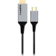 Кабель мультимедійний USB-C to HDMI 1.8m 4K 60Hz Cablexpert (A-CM-HDMIM4K-1.8M)