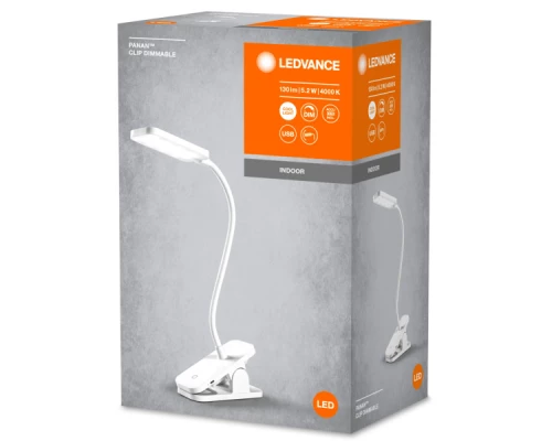Настільна лампа LEDVANCE LED PANAN CLIP 5W 4000K (4058075747883) Настільна лампа LEDVANCE LED PANAN CLIP 5W 4000K (4058075747883)