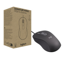 Мишка Logitech Signature M520 for Business USB-C Graphite (910-007511)