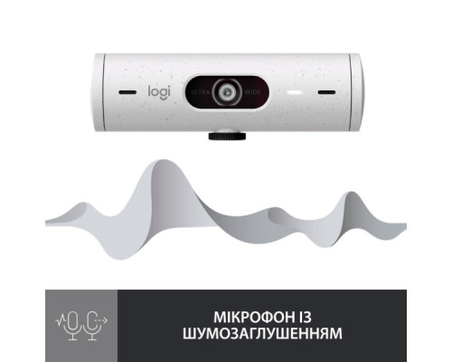 Веб-камера Logitech Brio 500 Off-White (960-001428)