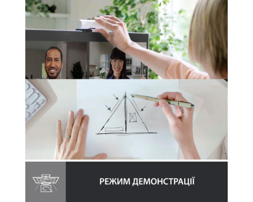 Веб-камера Logitech Brio 500 Off-White (960-001428)