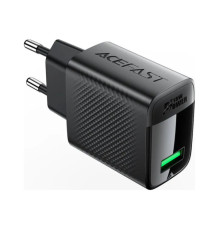 Зарядний пристрій Acefast USB-A 20W + Type-C cable A90 Fast Charger Black (6974316280064)