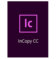 ПЗ для роботи з текстом Adobe InCopy CC teams Multiple/Multi Lang Lic Subs New 1Year (65304717CA01A12)