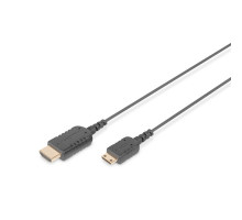 Кабель мультимедійний HDMI M to HDMI mini M 2.0m black Digitus (DB-330121-020-S)
