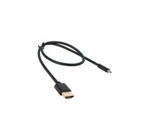 Кабель мультимедійний HDMI M to HDMI micro M 0.5m Extradigital (KBD1678)