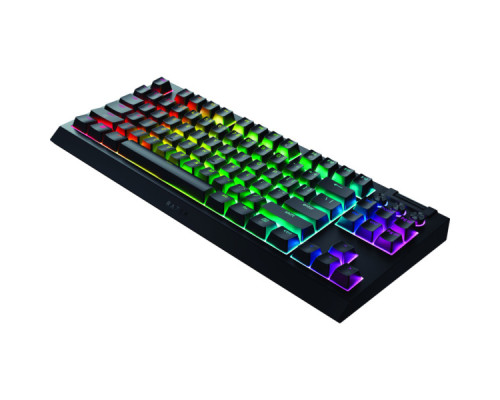 Клавіатура Razer BlackWidow V4 Low-Profile TKL Wireless/Bluetooth/USB Green switch UA Black (RZ03-05450500-R3M1)