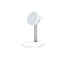 Зарядний пристрій XO Wireless 15W white (CX038.white)