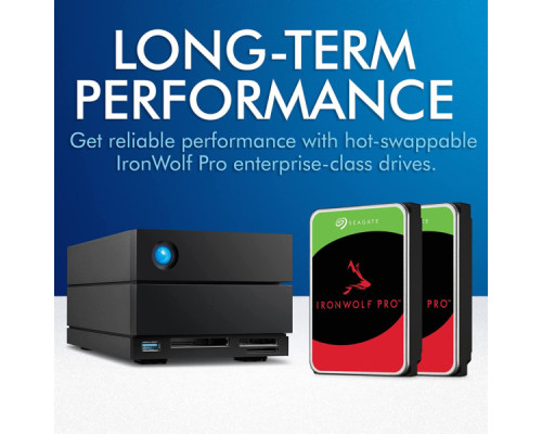 Зовнішній жорсткий диск 3.5" 20TB LaCie (STLG20000400)