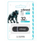 USB флеш накопичувач Wibrand 32GB Panther Black USB 2.0 (WI2.0/PA32P2B)