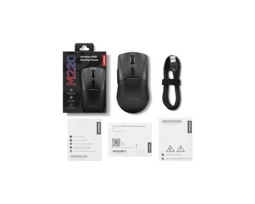 Мишка Lenovo Gaming M220 RGB Multi-Device Wireless Black (GY51U28359)