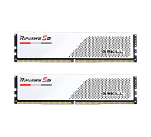 Модуль пам'яті для комп'ютера DDR5 64GB (2x32GB) 5600 MHz Ripjaws S5 White G.Skill (F5-5600J3636D32GX2-RS5W)