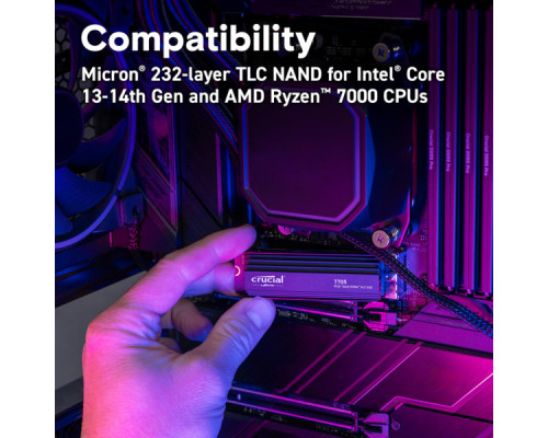 Накопичувач SSD M.2 2280 2TB T705 with Heatsink Micron (CT2000T705SSD5)