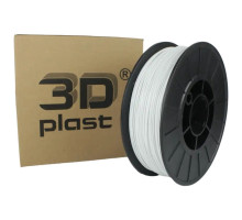 Пластик для 3D-принтера 3Dplast PETG 1.75мм, 0.85кг, white (3DPTG17508WT)