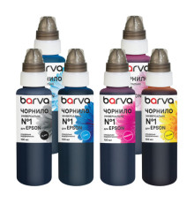 Чорнило Barva Epson 1 6х100 мл, universal, BK/C/M/Y/LC/LM (EU1-100-2MP)