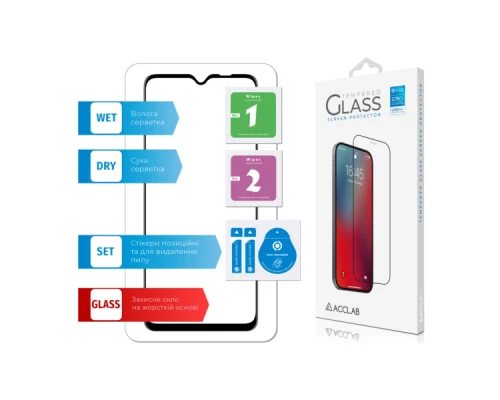Скло захисне ACCLAB Full Glue Oppo A73 (1283126511141) Скло захисне ACCLAB Full Glue Oppo A73 (1283126511141)