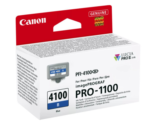 Картридж Canon PFI-4100 Blue (6786C001)