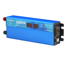 Автомобільний інвертор Choetech 12/220V 1300Вт, чиста синусоїда (CJ2600Q-V2)
