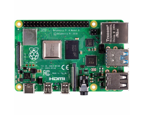 Мікро ПК Raspberry Pi 4, Model B, 4GB (RPI4-MODBP-4GB/RPI403)