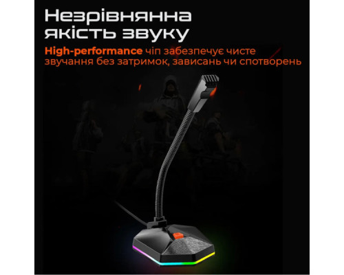 Мікрофон Meetion MC13 Black (MT-MC13-A)