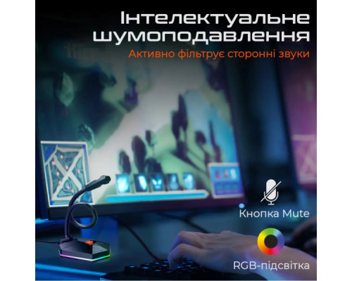 Мікрофон Meetion MC13 Black (MT-MC13-A)