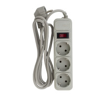 Мережевий фільтр живлення Patron EXT-PN-SP-1032-GR, 1.8m Grey (EXT-PN-SP-1032-GR)