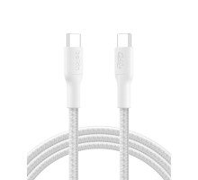 Дата кабель USB-C to USB-C 2.0m 240W white Belkin (CAB025HQ2MWH)