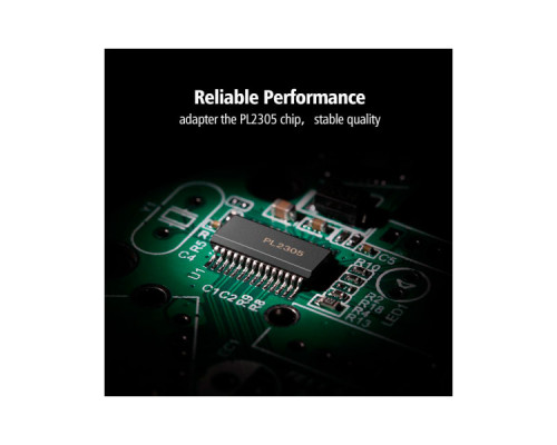 Кабель для принтера USB 2.0 to DB25 2.0m US167 black Ugreen (20224)