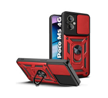 Чохол до мобільного телефона BeCover Military Poco M5 4G Red (710571)