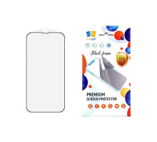Скло захисне Drobak Apple iPhone 16e Black (383877)