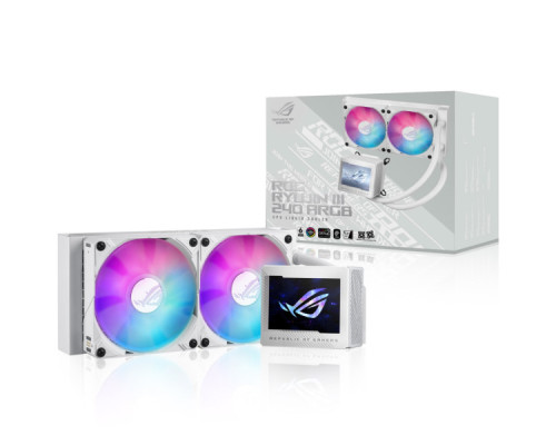 Система рідинного охолодження ASUS ROG Ryujin III 240 ARGB White Edition (90RC00K2-M0UAY0)