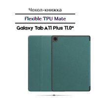 Чохол до планшета BeCover Flexible TPU Mate Samsung Galaxy Tab A11 Plus SM-X236B 11.0" Dark Green (713953)