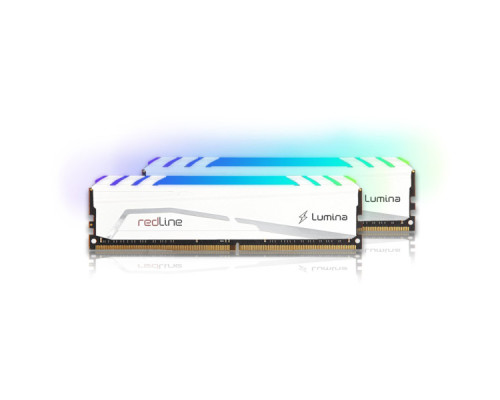 Модуль пам'яті для комп'ютера DDR5 32GB (2x16GB) 6800 MHz Redline RGB White Mushkin (MLB5C680CKKP16GX2)