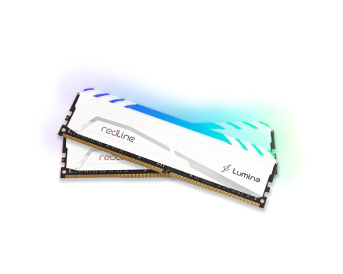 Модуль пам'яті для комп'ютера DDR5 32GB (2x16GB) 6800 MHz Redline RGB White Mushkin (MLB5C680CKKP16GX2)