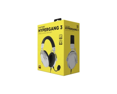 Навушники Hator Hypergang 3 Hi-Res White (ESH06)