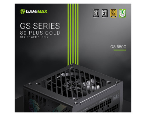 Блок живлення Gamemax 650W (GS 650G V25)