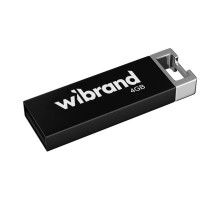 USB флеш накопичувач Wibrand 4GB Chameleon Black USB 2.0 (WI2.0/CH4U6B)