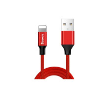 Дата кабель USB 2.0 AM to Lightning 1.8m red Baseus (CALYW-A09)