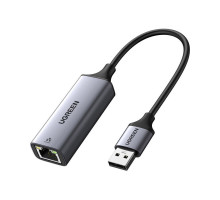 Перехідник USB 3.0 AM to RJ45 Ethernet 1000Mbps CM209 Ugreen (50922)