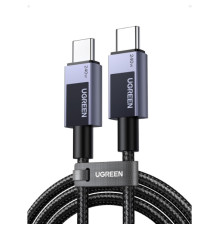 Дата кабель USB-C to USB-C 2.0m PD3.1 240W 480Mbps braided black Ugreen (75732)