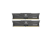 Модуль пам'яті для комп'ютера DDR4 16GB (2x8GB) 3200 MHz T-Force Vulcan Z Gray Team (TLZGD416G3200HC16FDC01)