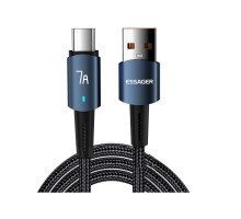 Дата кабель USB 2.0 AM to USB-C 1.0m 7A 100W blue Essager (EXC7A-CG03-P)