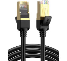 Патч-корд 2м, F/FTP cat 7 RJ-45 black Ugreen (U_11269)