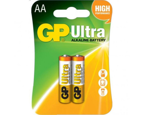 Батарейка Gp AA LR6 Super Alcaline * 2 (15AUETA21-2BC2 / 4891199 027581)