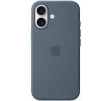 Чохол до мобільного телефона Apple iPhone 17 Silicone with MagSafe - Anchor Blue Model A3558 (MGEW4ZM/A)