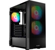 Корпус для ПК Logic concept ARYA MESH+GLASS ARGB fans 2x140mm+1x120mm BLACK (AT-ARYA-10-000000-0002)