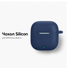 Чохол для навушників BeCover Silicon для OPPO Enco Buds 3 Blue (715909)