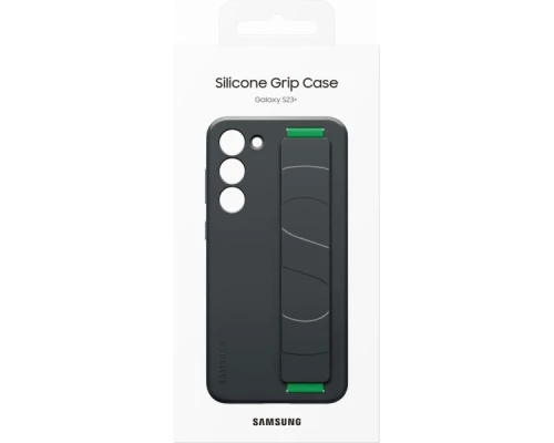 Чохол до мобільного телефона Samsung Galaxy S23 Plus Silicone Grip Case Black (EF-GS916TBEGRU) Чохол до мобільного телефона Samsung Galaxy S23 Plus Silicone Grip Case Black (EF-GS916TBEGRU)
