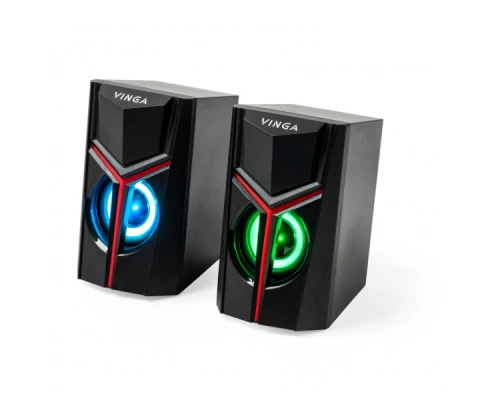 Акустична система Vinga SP-100 LED USB Black Акустична система Vinga SP-100 LED USB Black