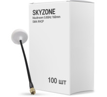 Антена для дрона Skyzone Mushroom 5.0GHz 160mm SMA RHCP упаковка 100 шт. (AT5GBOX100)